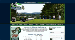 Desktop Screenshot of bloomergolfcourse.com